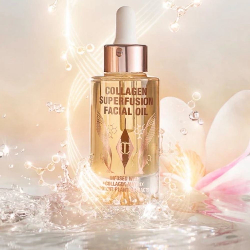 Charlotte Tilbury Collagen Superfusion Facial Oil- For 1/ 0.27 OZ